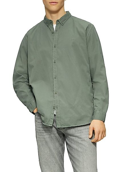 QS Langarmhemd mit Manschetten günstig online kaufen