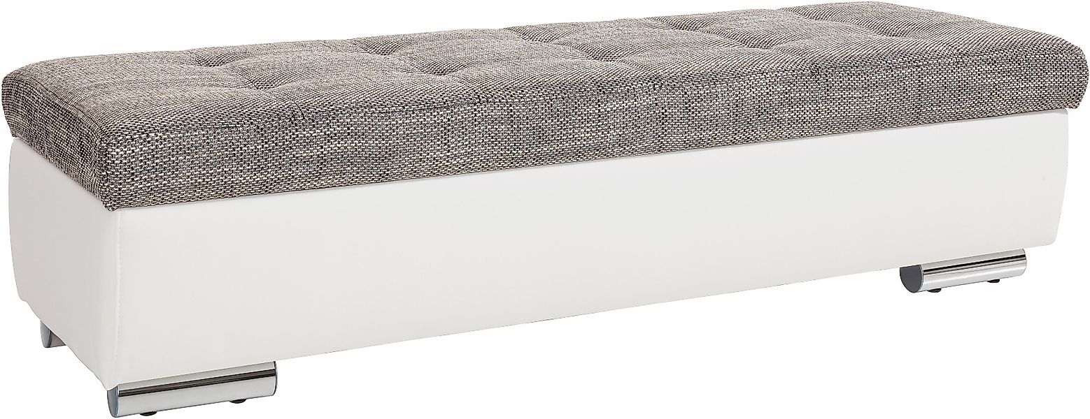 DOMO collection Hocker »Treviso XXL: B/T/H: 161/60/41 cm«, mit Stauraum, au günstig online kaufen