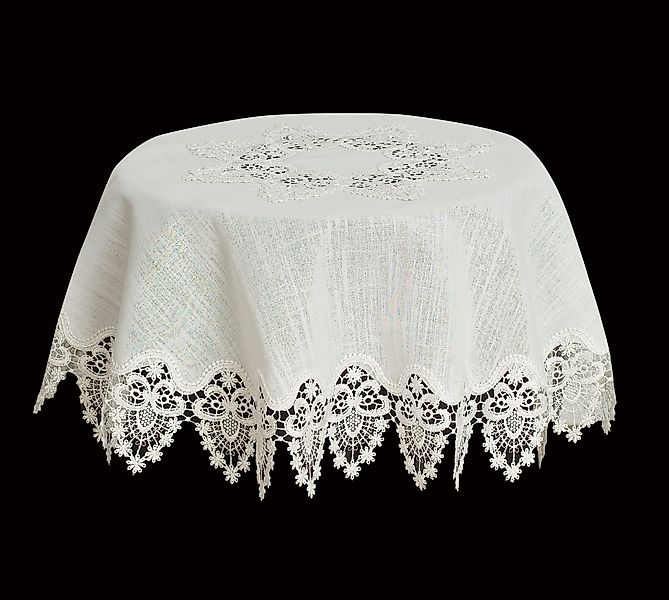 Brilliant Tischdecke Spitzeneinsatz / Mitteldecke / günstig online kaufen