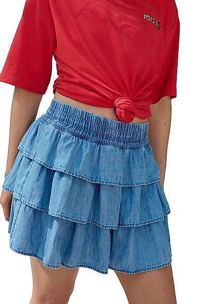 Next Jeansrock Leichter, gestufter Jeansrock (1-tlg) günstig online kaufen