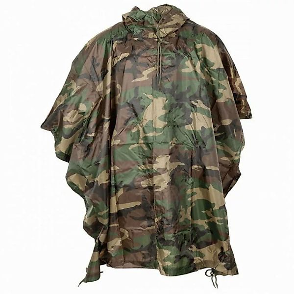 MFH Poncho 08524T - US Poncho - Gr. 144 x 223 cm - woodland günstig online kaufen