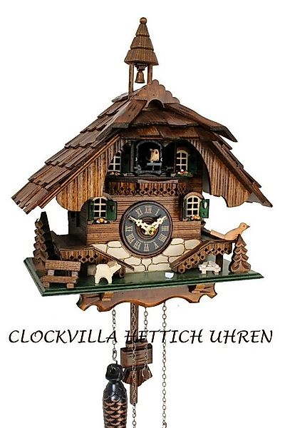 Clockvilla Hettich-Uhren Wanduhr Kuckucksuhr im Schwarzwald hergestellt Qua günstig online kaufen