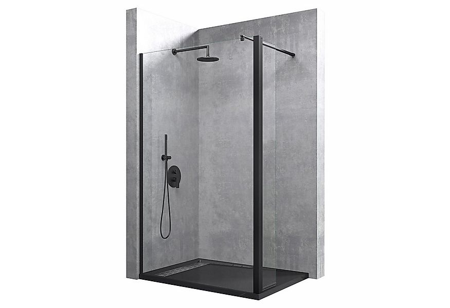 doporro Walk-in-Dusche Duschwand für Dusche Duschabtrennung Nano Glas Dusch günstig online kaufen