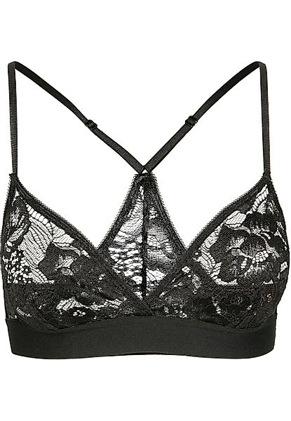 URBAN CLASSICS Sport-BH "Urban Classics Damen Ladies Triangle Laces Bra" günstig online kaufen