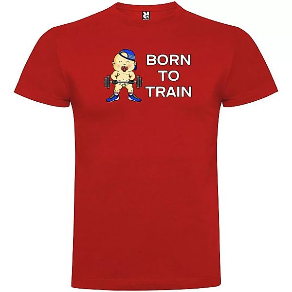 Kruskis Born To Train Kurzärmeliges T-shirt 2XL Red günstig online kaufen
