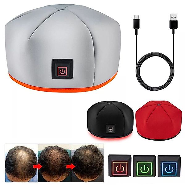 QUBEBU Infrarotstrahler Therapie Haarwachstum Helm Gerät günstig online kaufen