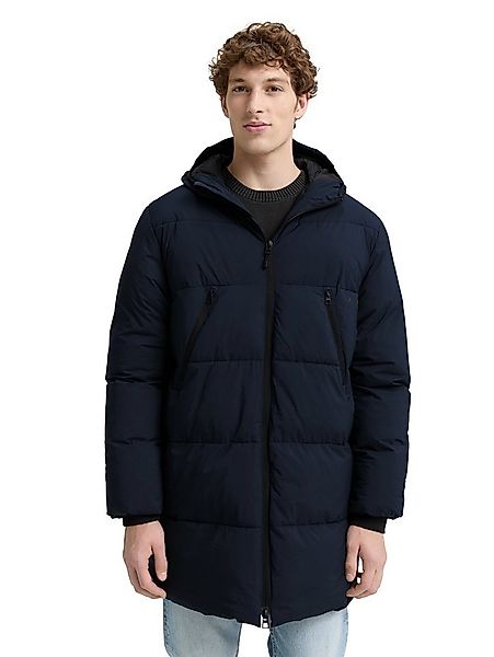 TOM TAILOR Denim Steppjacke mit Logo Print günstig online kaufen