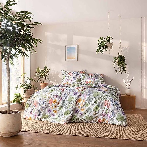 Estella Bettwäsche Jana, Satin (Bio-Baumwolle), 2 günstig online kaufen
