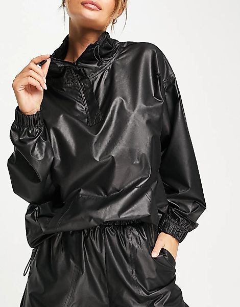 ASOS 4505 – Outdoor-Jacke mit Reißverschluss-Schwarz günstig online kaufen