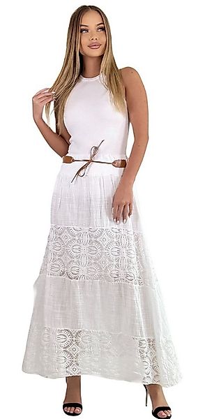 Mississhop A-Linien-Rock Baumwolle Rock Sommerrock locker Freizeit 100% M.3 günstig online kaufen