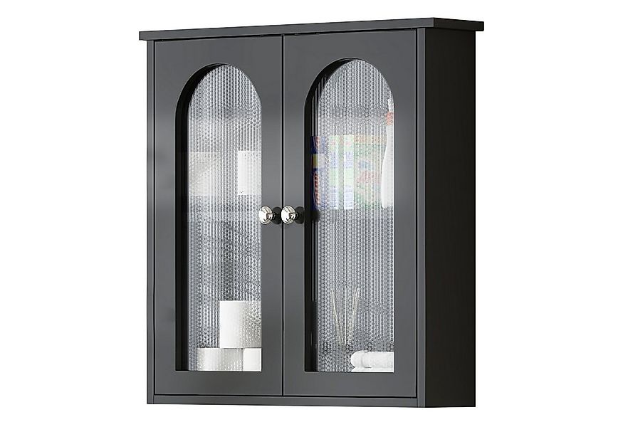 radelldar Hängeschrank mit 2 Fächern und 2 Tür,multifunktionaler Badschrank günstig online kaufen