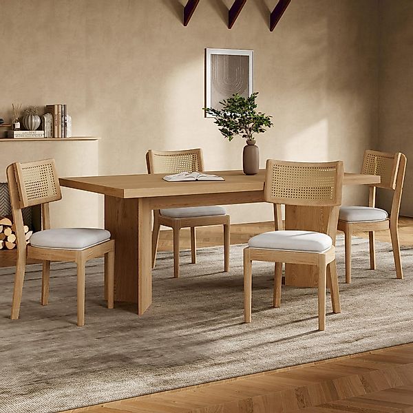 Flieks Esszimmerstuhl (Gestell aus Massivholz, Set, günstig online kaufen