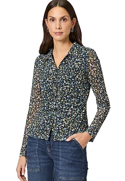 Zero Kurzarmshirt zero Langarmshirt mit Knopfleiste günstig online kaufen