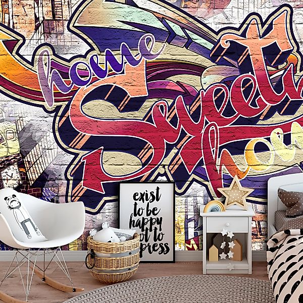 Selbstklebende Fototapete - Cool Graffiti günstig online kaufen