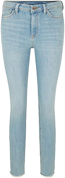 Tom Tailor Denim Damen Jeans JONA - Extra Skinny Fit - Blau- Used Light Sto günstig online kaufen