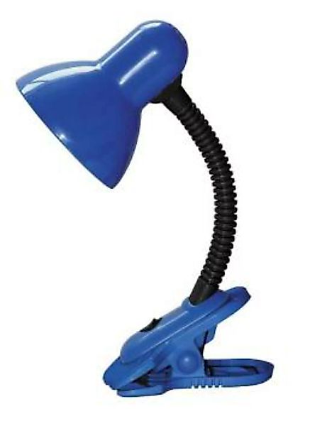 Tischlampe Blau für Kinder beweglich E27 klemmbar günstig online kaufen