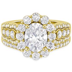 Jumpeak Diamantring Ring Gold Damen 585 günstig online kaufen