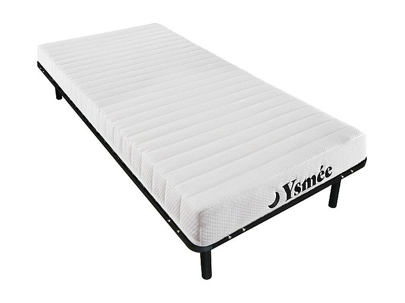 Matratzen-Lattenrost-Set - 90 x 200 cm - Kaltschaummatratze - 7 Zonen - Stä günstig online kaufen