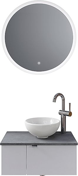 Saphir Badmöbel-Set »Serie 6915« 4 Stk. tlg. Gäste-Bad, 70 cm breit, mit LE günstig online kaufen