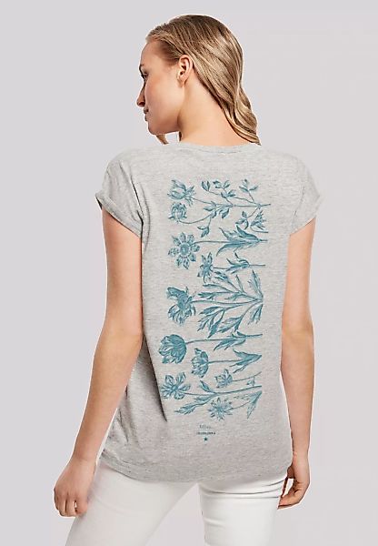 F4NT4STIC T-Shirt "Blumenmuster Blau", Print günstig online kaufen