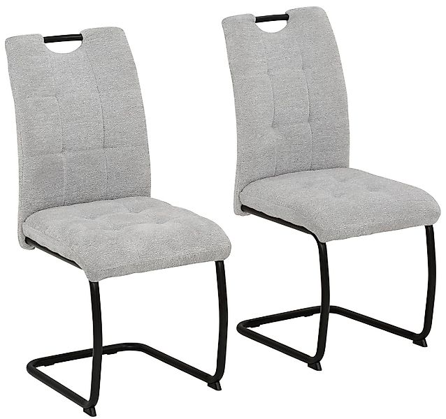 HELA Freischwinger LEONA Esszimmerstuhl (Set, 2 St), Küchenstuhl, für den E günstig online kaufen