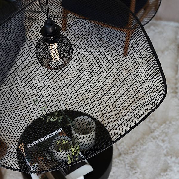 PR Home Hängeleuchte Vivi, Ø 61 cm, schwarz, Metall günstig online kaufen