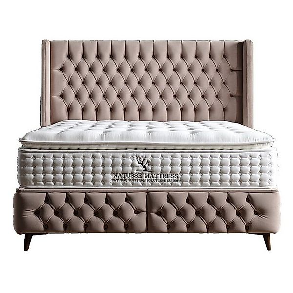 Villa Möbel Boxspringbett Daisy, XXL-Bettkasten mit Gasdruckfedern  mühelos günstig online kaufen