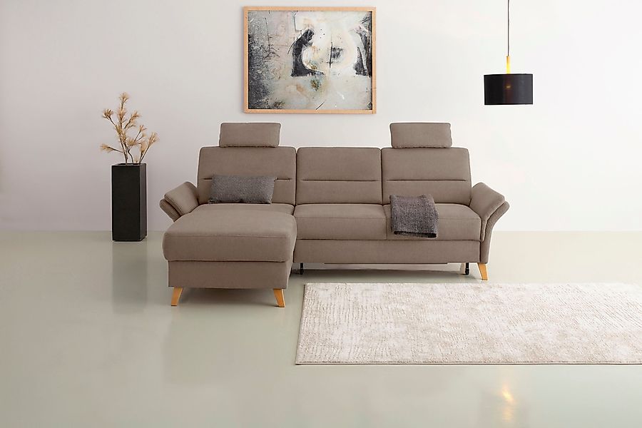 Home affaire Ecksofa Westerland L-Form, Federkern-Polsterung, günstig online kaufen