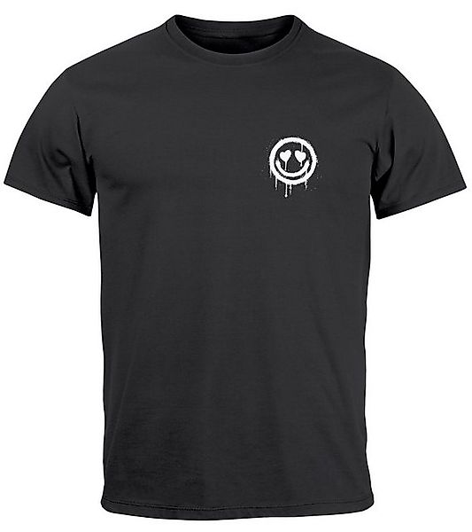 Neverless Print-Shirt Herren T-Shirt Print Aufdruck günstig online kaufen