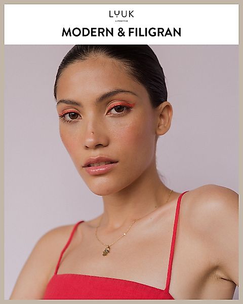 LUUK LIFESTYLE Kette mit Anhänger Hamsa günstig online kaufen
