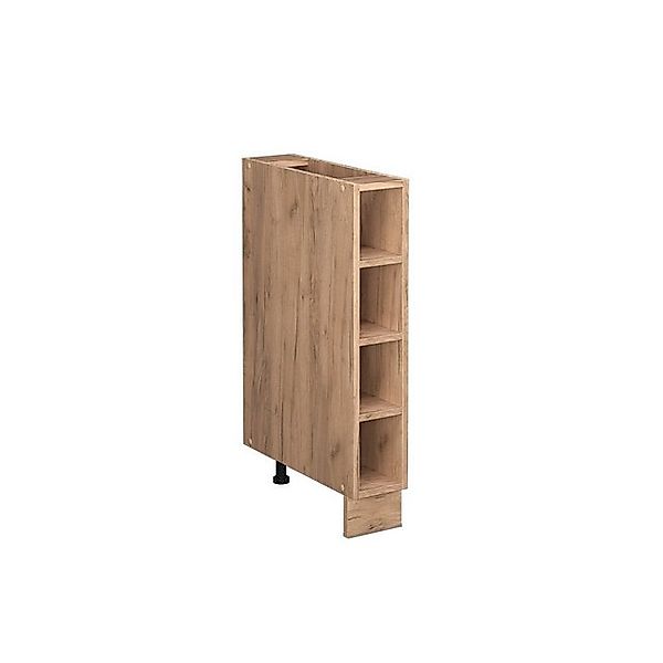 Vicco Küchenregal Fame-Line Goldkraft Eiche/Goldkraft Eiche 15 cm ohne Arbe günstig online kaufen