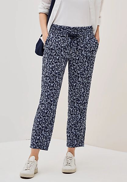 Cecil Stoffhose "CHELSEA", Sommerhose mit floralem Allover-Print günstig online kaufen