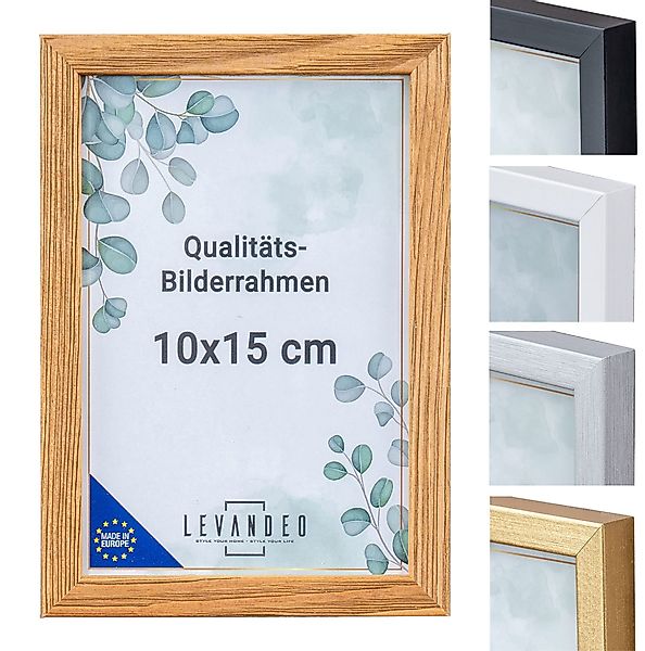 Levandeo® Bilderrahmen, Bilderrahmen Echtholz Made in günstig online kaufen