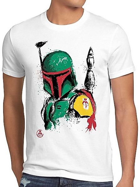 style3 T-Shirt Boba Kopfgeldjäger mando slave bounty hunter mandalorian sta günstig online kaufen