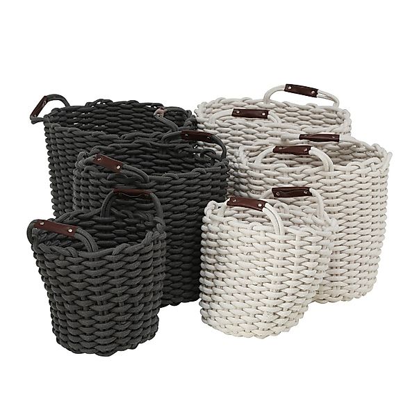 BOLTZE Aufbewahrungskorb Aufbewahrungskorb Set Cathrin 3tlg günstig online kaufen