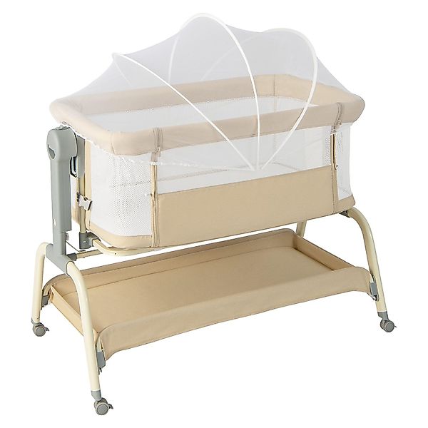 COSTWAY Baby-Reisebett 4 in 1 Beistellbett, günstig online kaufen