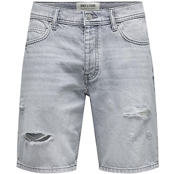 Only & Sons   Straight Leg Jeans Shorts EDGE RAM Denim-Shorts günstig online kaufen
