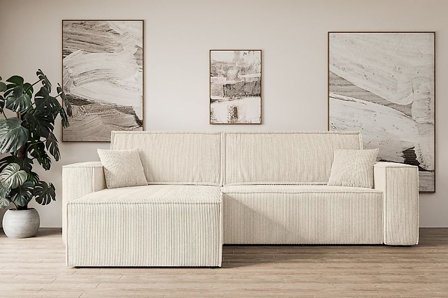 ALTDECOR Ecksofa CELTIC-XL, Couch mit Schlaffunktion, günstig online kaufen