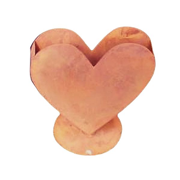 Rostikal Gartenfigur Rost Metall Deko Herz günstig online kaufen