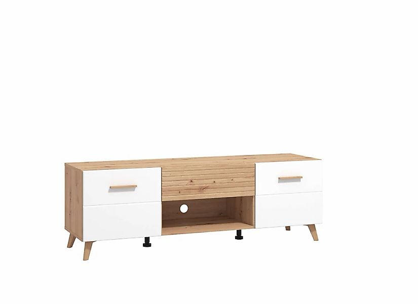 INOSIGN Lowboard "Bretagna TV-Lowboard, TV-Schrank, TV-Ständer, Breite 150 günstig online kaufen