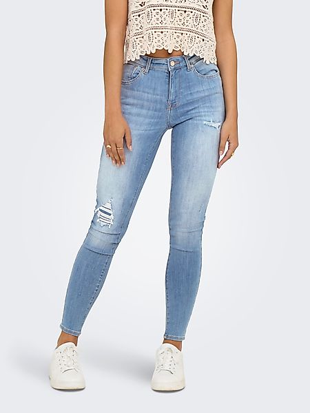 ONLY Skinny-fit-Jeans ONLPOWER MW PUSH UP günstig online kaufen
