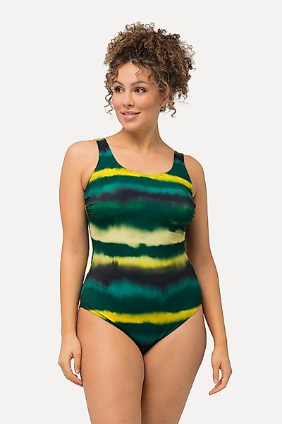 Ulla Popken Badeanzug Badeanzug Batikstreifen ohne günstig online kaufen