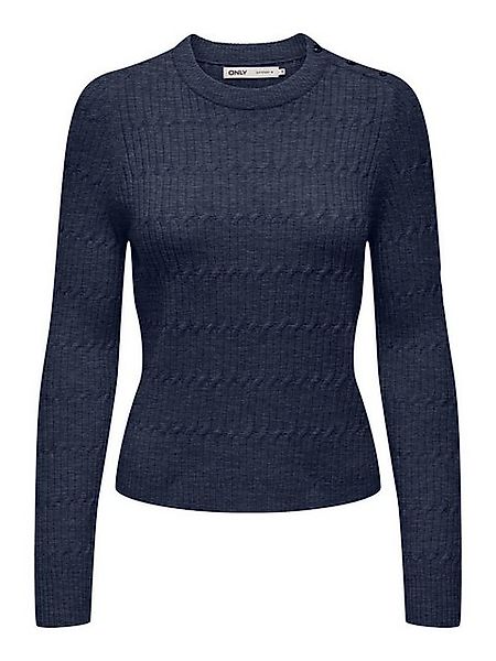 ONLY Rundhalspullover ONLKATIA LS CABLE O-NECK CC KNT günstig online kaufen