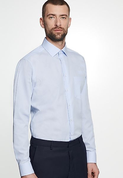 seidensticker Businesshemd "Schwarze Rose", Regular Kentkragen Gestreift günstig online kaufen