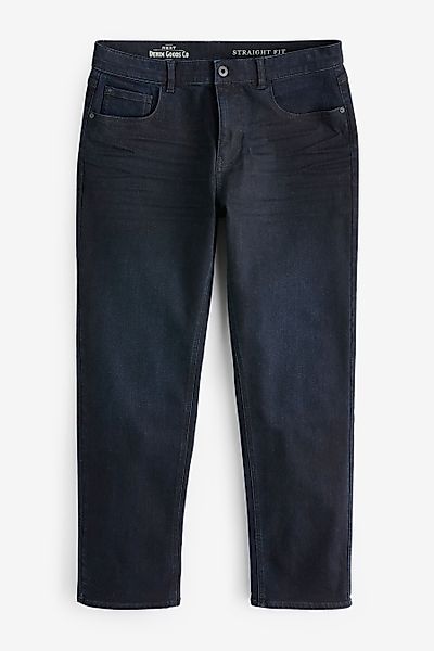 Next Straight-Jeans Straight-Fit Stretch-Jeans mit Gürtel günstig online kaufen