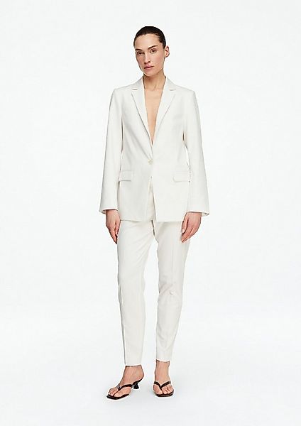 comma 7/8-Hose Hose Cigarette-Pants aus Viskose-Stretch günstig online kaufen