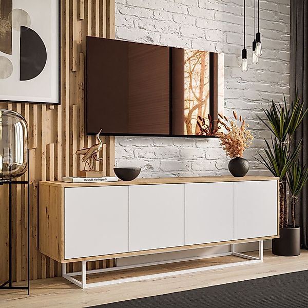 Lookway TV-Schrank SANAYI LOFT mit Metallgestell günstig online kaufen