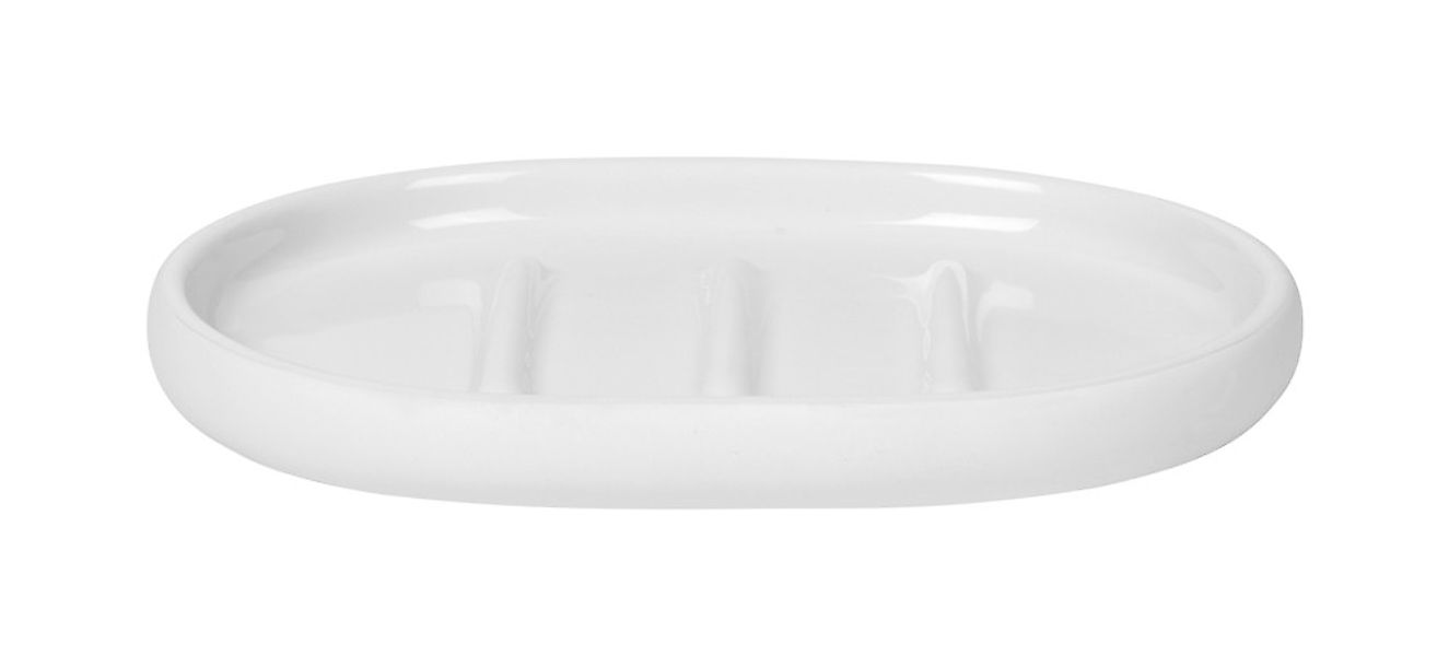 blomus Seifenschale SONO weiß 13cm Keramik white günstig online kaufen