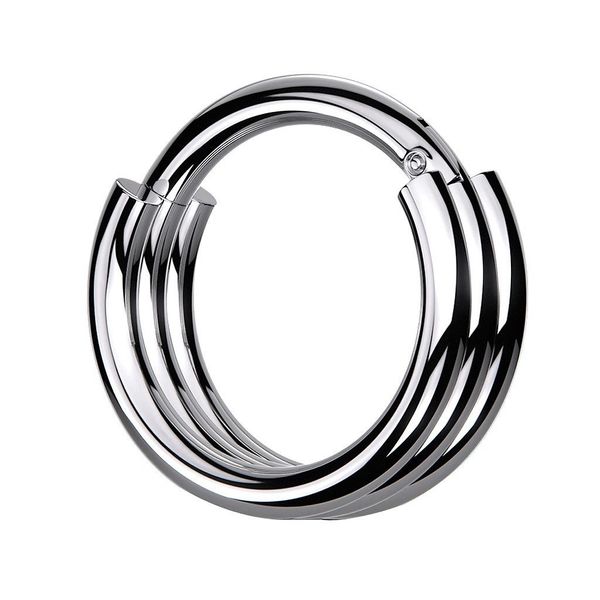 Taffstyle Nasenpiercing Septum Piercing Segment Ring günstig online kaufen