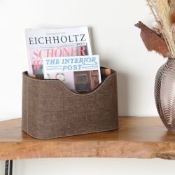 wohnfreuden Aufbewahrungsbox Zeitungsständer aus Stoff mit günstig online kaufen